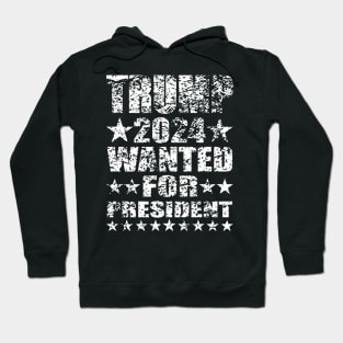 WANTED FOR PRESIDENT Hoodie